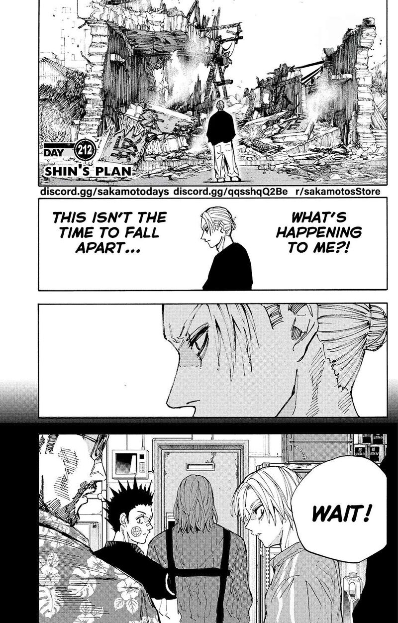 Sakamoto Days Chapter 212